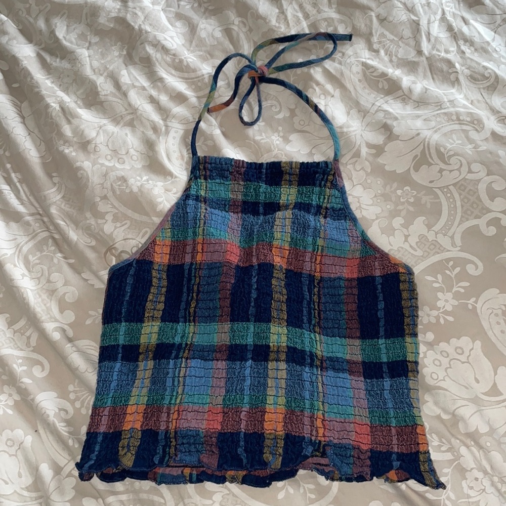 Halter neck American eagle top